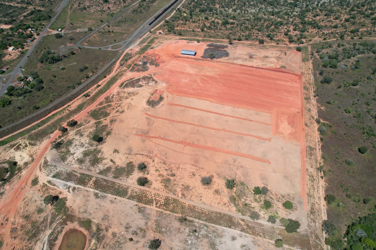 Área industrial da Composnorte em Araguaína — TO